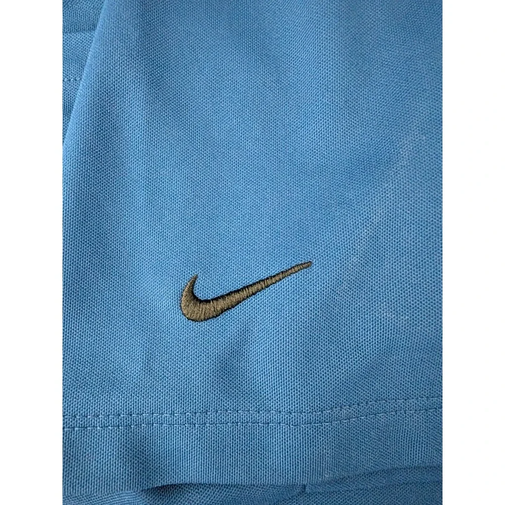 Nike Polo Shirt, Large,‎ Blue, Kansas City Royals Embroidered, Casual, Mens